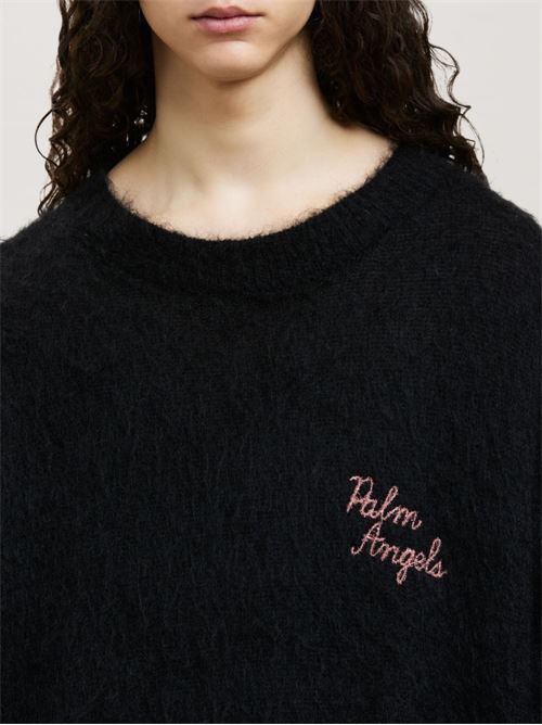 Wool jumper PALM ANGELS | PMHE007F22KNI0021032